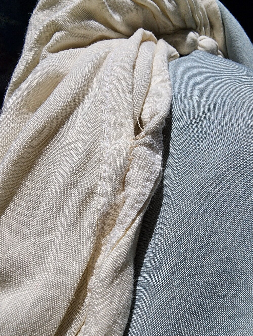 Bali Cream to Navy Ombre Maxi Dress - Picture 6 of 6
